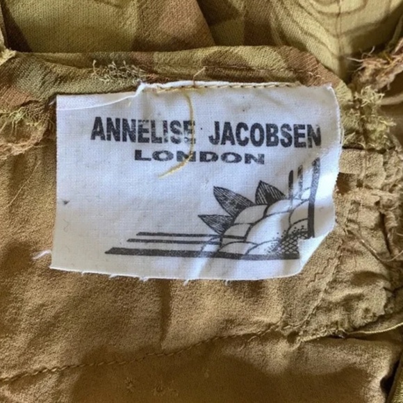 ANNELISE JACOBSON OF LONDON INDIE BOHO TUNIC S/M WOMENS - Picture 7 of 7